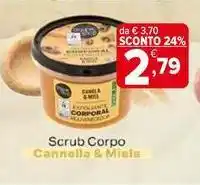 Iperal Organic shop Scrub Corpo Cannella & Miele offerta