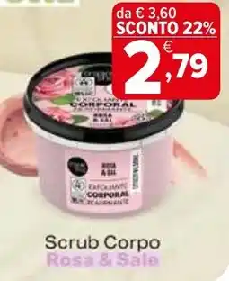 Iperal Organic shop Scrub Corpo Rosa & Sale offerta