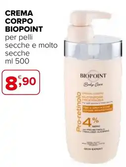 Iperal Crema corpo BIOPOINT offerta