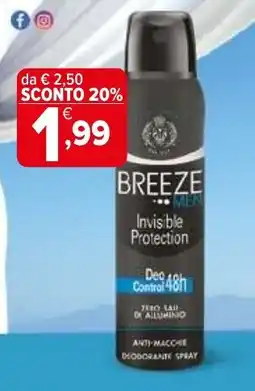 Iperal BREEZE Invisible Protection Control offerta