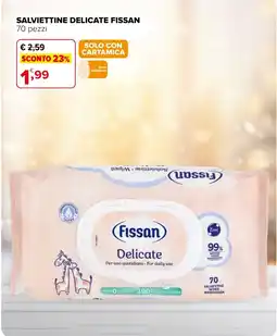 Iperal Salviettine delicate FISSAN offerta