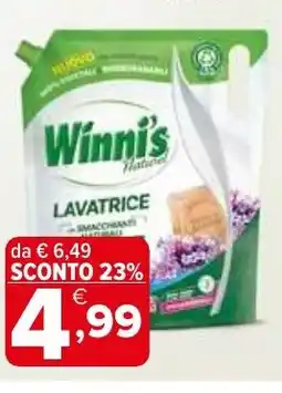 Iperal Winni's lavatrice offerta