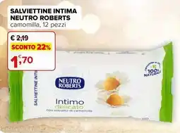 Iperal Salviettine intima NEUTRO ROBERTS offerta