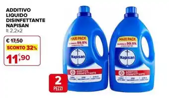 Additivo liquido disinfettante NAPISAN