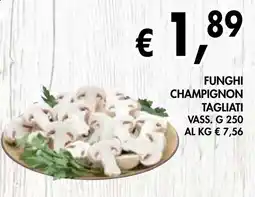 èccoMI Funghi champignon tagliati vass. offerta