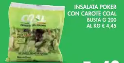 èccoMI Insalata poker con carote coal busta offerta