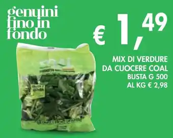 èccoMI Mix di verdure da cuocere coal busta offerta