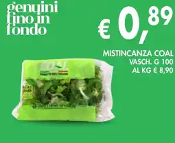 èccoMI Mistincanza COAL offerta