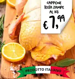 èccoMI Cappone testa zampe offerta