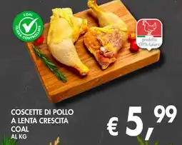 èccoMI Coscette di pollo a lenta crescita COAL offerta