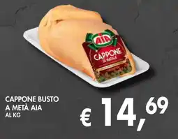 èccoMI Cappone busto a metà AIA offerta