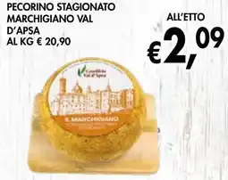 èccoMI Pecorino stagionato marchigiano val d'apsa offerta