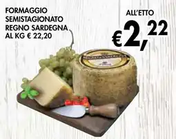 èccoMI Formaggio semistagionato regno sardegna offerta