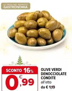 Iperal Olive verdi denocciolate condite offerta