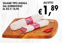 èccoMI Salame tipo aquila sal.sorrentino offerta