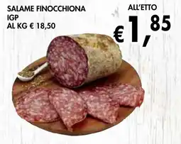 èccoMI Salame finocchiona IGP offerta