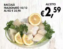 èccoMI Baccalà frazionato 10/12 offerta