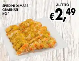 èccoMI Spiedini di mare gratinati offerta