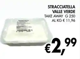 èccoMI Stracciatella valle verde take away offerta