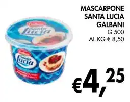 èccoMI Mascarpone santa lucia GALBANI offerta