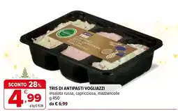 Iperal Tris di antipasti vogliazzi offerta