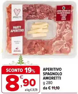 Iperal Aperitivo spagnolo amoretti offerta