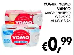 èccoMI Yogurt yomo bianco magro/intero offerta