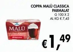 èccoMI Coppa malù classica PARMALAT offerta