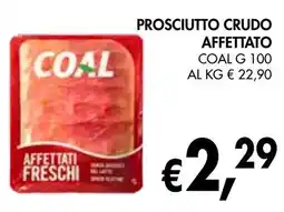 èccoMI Prosciutto crudo affettato COAL offerta