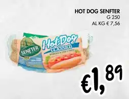 èccoMI Hot dog SENFTER offerta