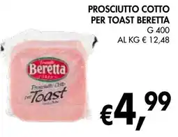èccoMI Prosciutto cotto per toast BERETTA offerta