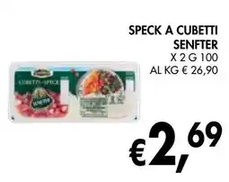 èccoMI Speck a cubetti SENFTER offerta