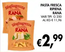 èccoMI Pasta fresca ripiena RANA offerta