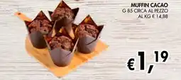 èccoMI Muffin cacao offerta