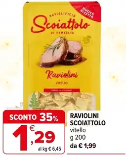 Iperal Raviolini SCOIATTOLO offerta