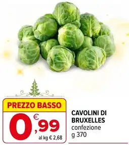 Iperal Cavolini di bruxelles offerta