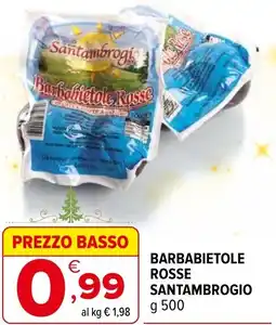 Iperal Barbabietole rosse SANTAMBROGIO offerta