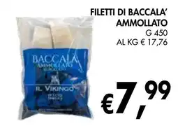 èccoMI Filetti di baccala' ammollato offerta