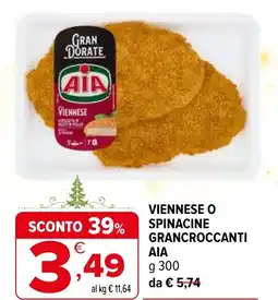 Iperal Viennese o spinacine grancroccanti AIA offerta