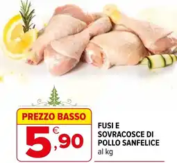 Iperal Fusi e sovracosce di pollo sanfelice offerta