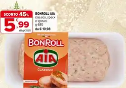 Iperal Bonroll AIA offerta
