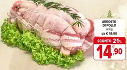 Iperal Arrosto di pollo offerta