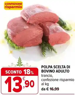 Iperal Polpa scelta di bovino adulto offerta