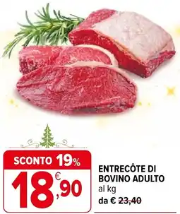 Iperal Entrecôte di bovino adulto offerta