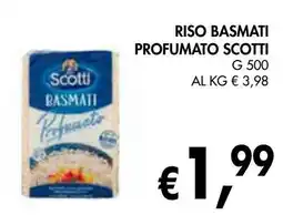 èccoMI Riso basmati profumato SCOTTI offerta
