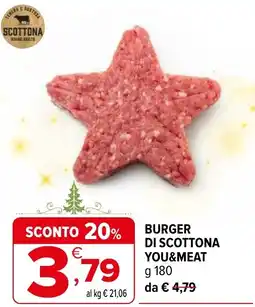 Iperal Burger di scottona you&meat offerta