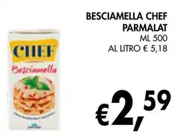 èccoMI Besciamella chef PARMALAT offerta