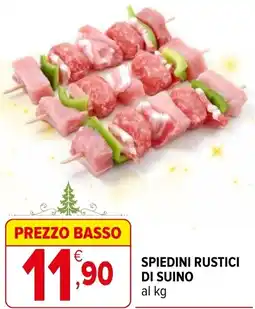 Iperal Spiedini rustici di suino offerta