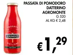 èccoMI Passata di pomodoro datterino AGROMONTE offerta