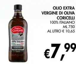 èccoMI Olio extra vergine di oliva coricelli offerta